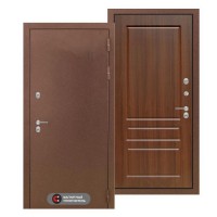 Входная металлическая дверь с терморазрывом Термо Магнит 03 Орех бренди